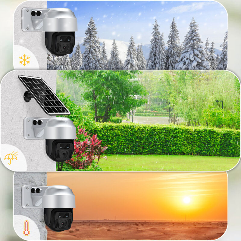 Solar Powered Wireless WiFi Surveillance Camera - Image 2