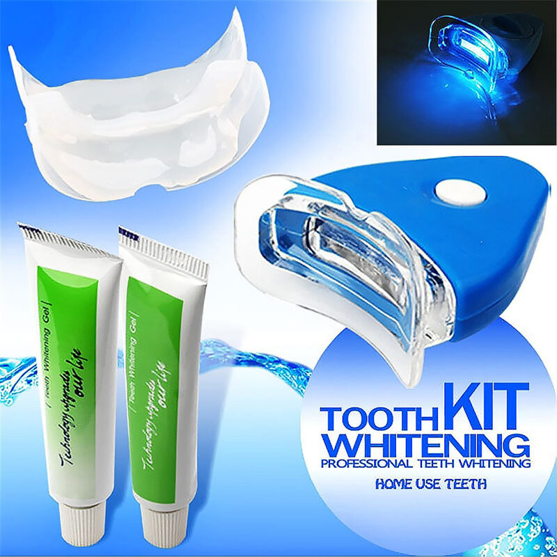 Oral Gel Teeth Whitening Bleaching LED